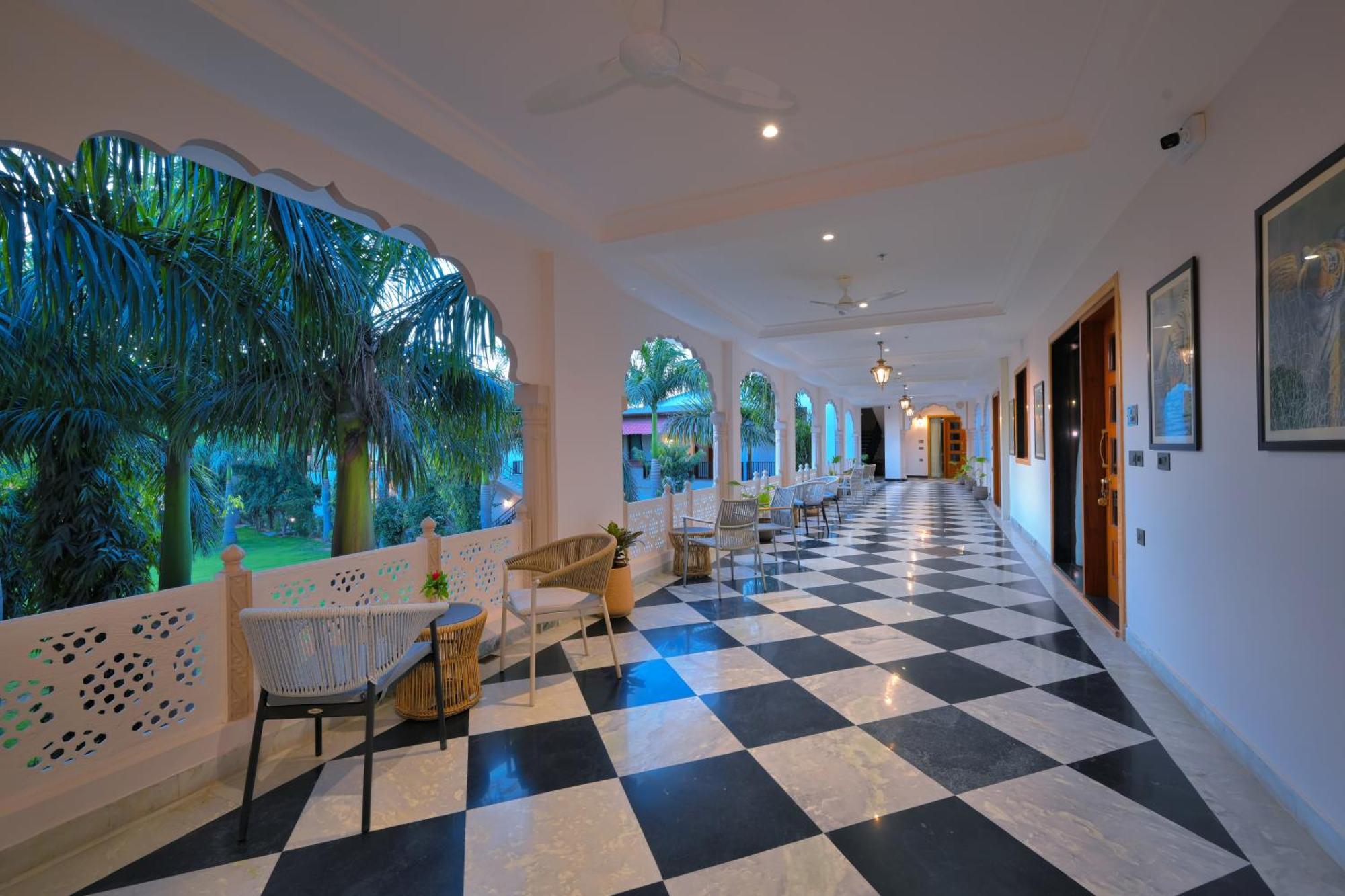 Ranthambore Bagh Palace Sawai Madhopur Buitenkant foto