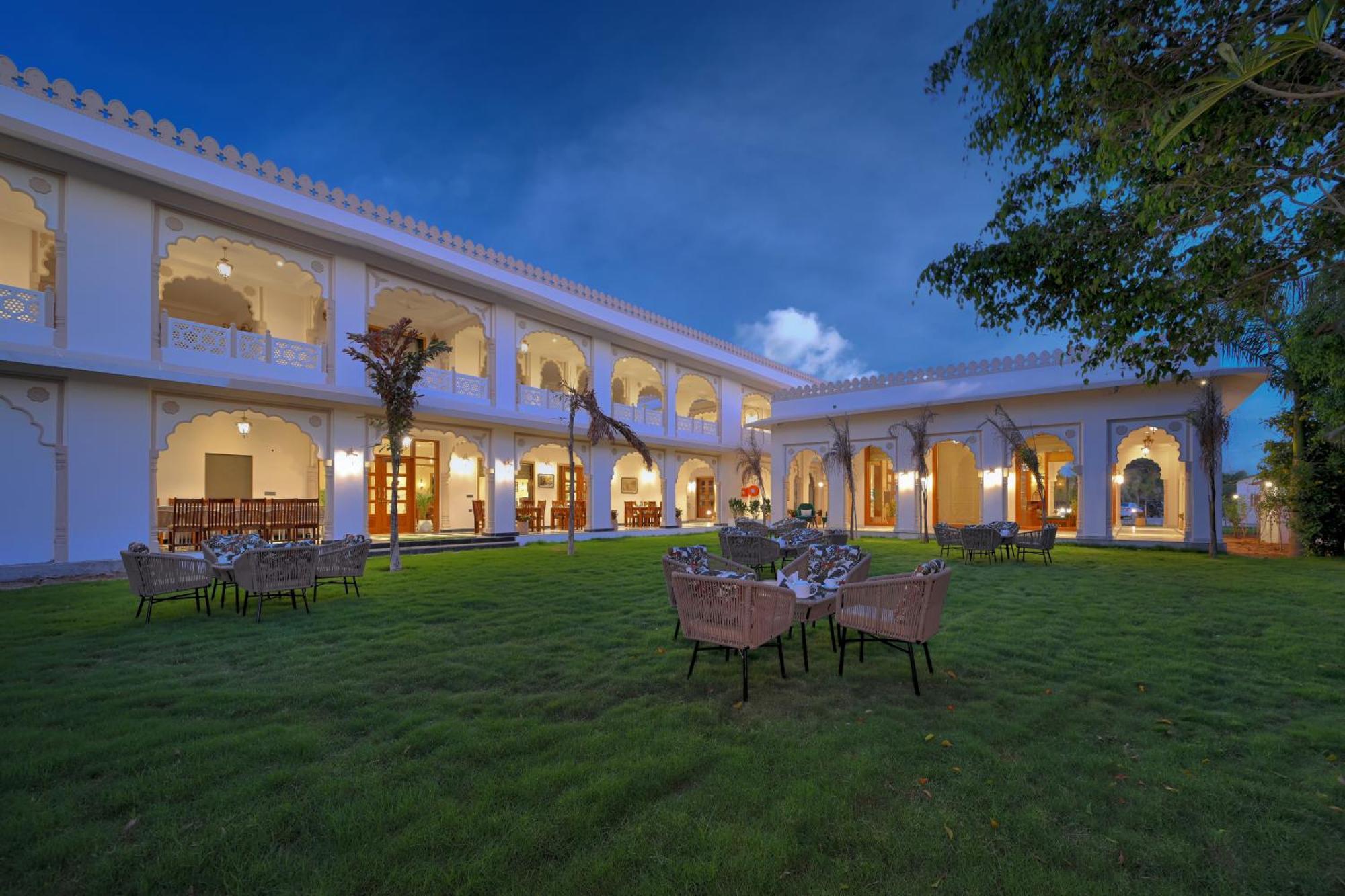 Ranthambore Bagh Palace Sawai Madhopur Buitenkant foto