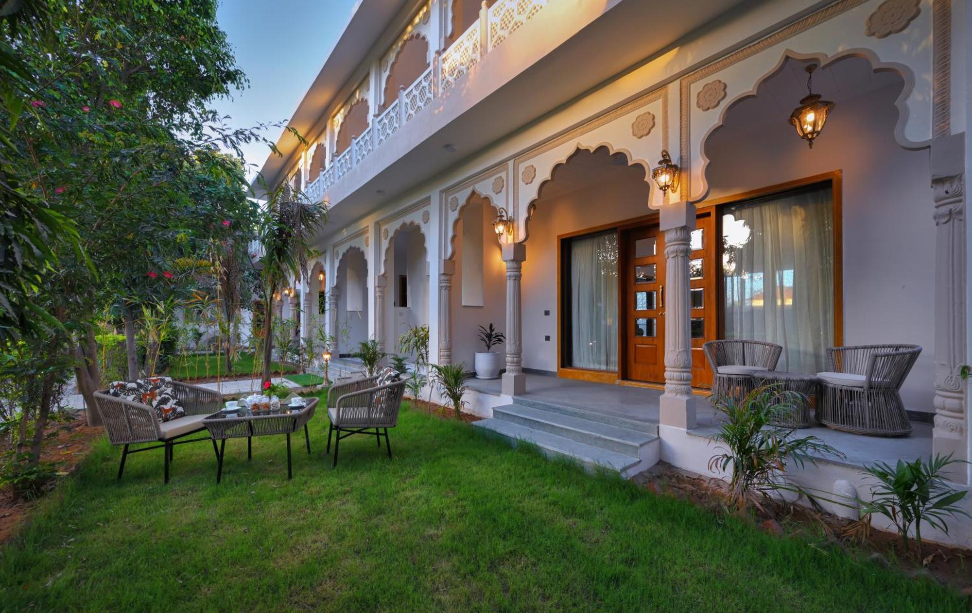Ranthambore Bagh Palace Sawai Madhopur Buitenkant foto