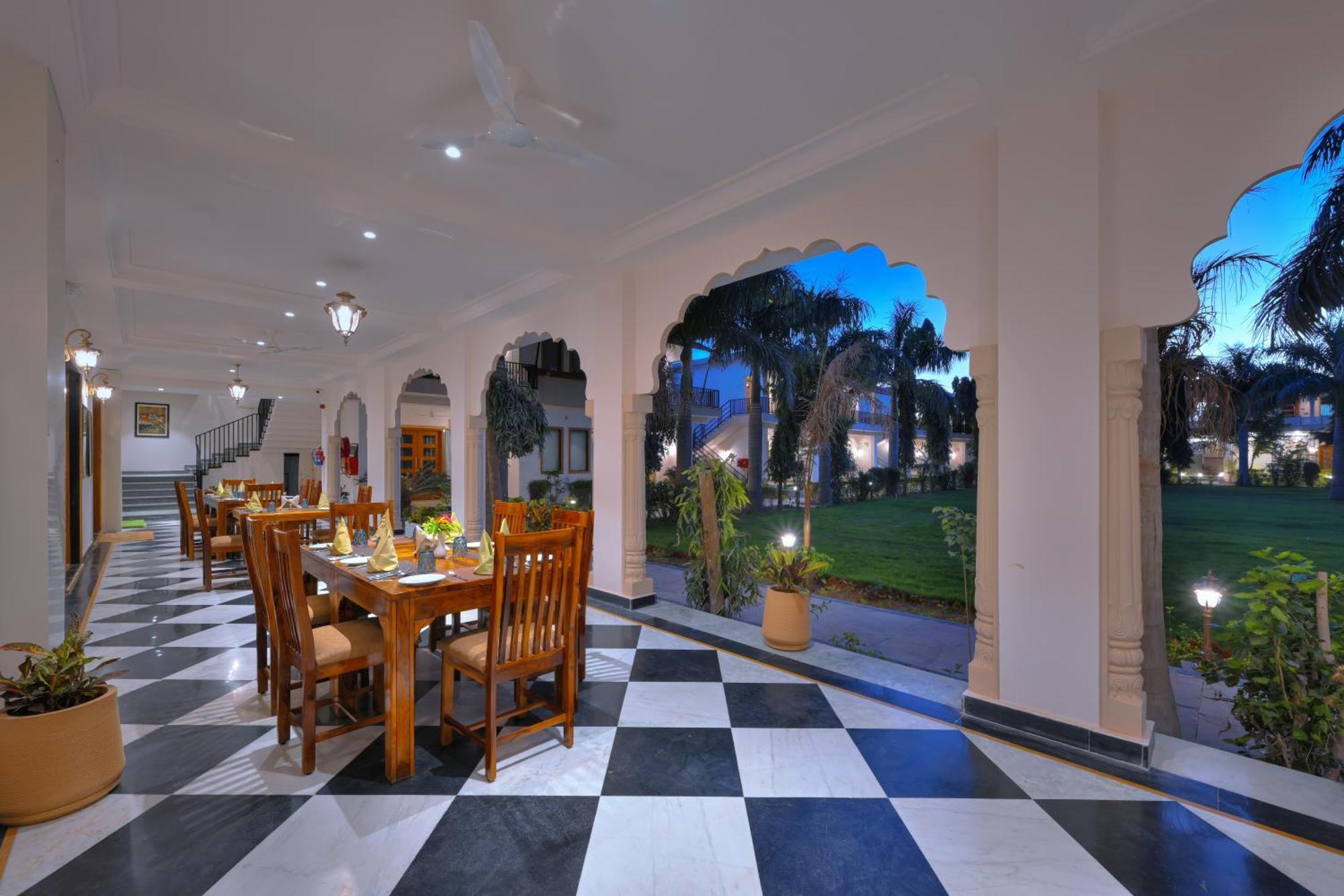 Ranthambore Bagh Palace Sawai Madhopur Buitenkant foto